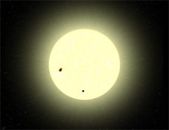CoRoT entdeckt kleinsten bisher bekannten Planeten
