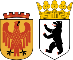 Wappen von Potsdam und Berlin